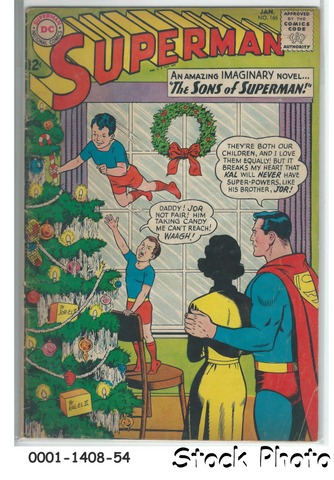 Superman #166 © January 1964, DC Comics